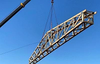 Трапециевидные <br> деревянные фермы 7