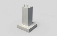 Сборный столбчатый <br> фундамент Ф-1 0